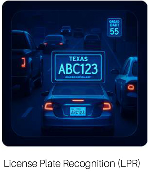 License plate recognition screenshot
